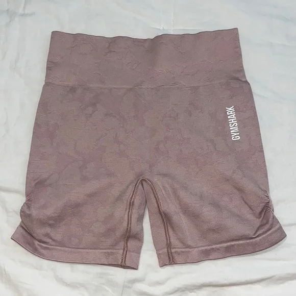 Gymshark Shorts Light Pink Camo Gymshark Workout Shorts Poshmark - Main Image